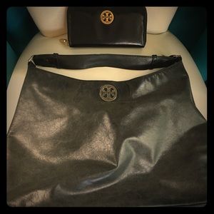 SOLD!!  Tory Burch shoulder bag and wallet..l